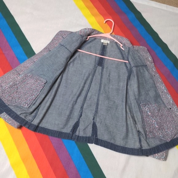 90s/Y2K Blue Denim Jacket by Christopher & Banks - Picture 6 of 6